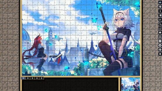 Pixel Puzzles: Illustrations & Anime - Jigsaw Pack: Neko — screenshot 4