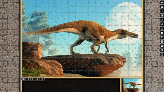 Pixel Puzzles: Illustrations & Anime - Jigsaw Pack: Dinosaurs — screenshot 1