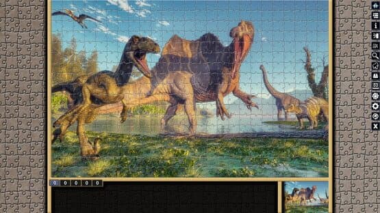 Pixel Puzzles: Illustrations & Anime - Jigsaw Pack: Dinosaurs — screenshot 4