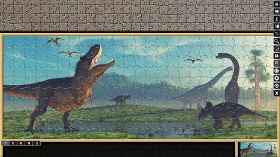 Pixel Puzzles: Illustrations & Anime - Jigsaw Pack: Dinosaurs — screenshot 6