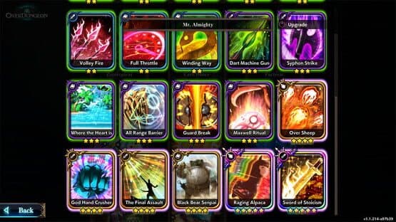 Overdungeon - Mr.Almighty (Card Pack) — screenshot 4