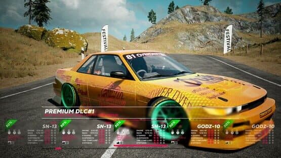 OverDrift Festival: Premium Cars Pack#1 — screenshot 1