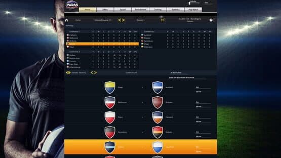 National Rugby Manager: Southern Hemisphere Rugby Pack — screenshot 1