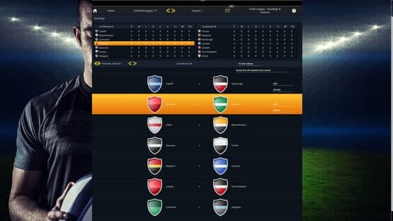 National Rugby Manager: European Rugby Pack — screenshot 2