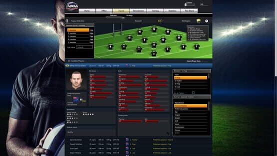 National Rugby Manager: Southern Hemisphere Rugby Pack — screenshot 5
