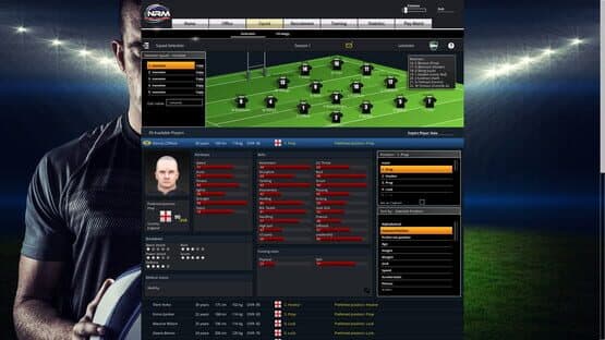 National Rugby Manager: European Rugby Pack — screenshot 7
