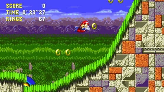 Super Mario in Sonic 3 AIR — screenshot 2