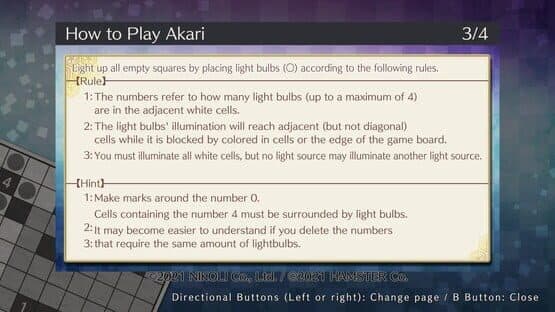 Puzzle by Nikoli W Akari — screenshot 4