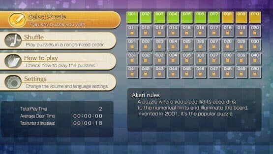 Puzzle by Nikoli W Akari — screenshot 5