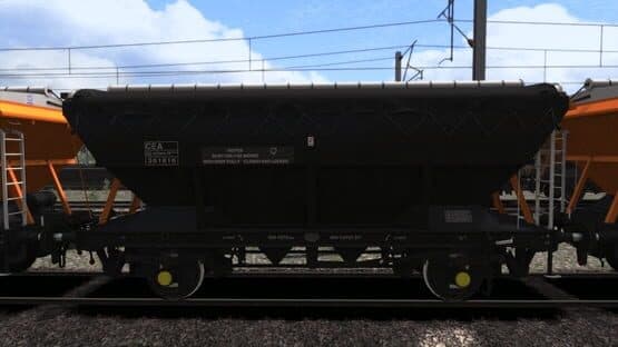 TS Marketplace: Loadhaul CEA Covered Hopper Wagon Pack — screenshot 1