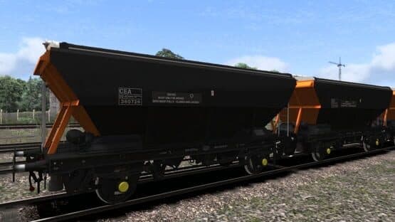 TS Marketplace: Loadhaul CEA Covered Hopper Wagon Pack — screenshot 2