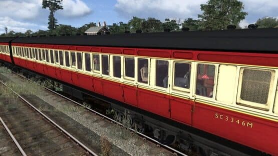 TS Marketplace: Caledonian Railway 65ft Grampian BR Crimson & Cream Coach Pack Add-On — screenshot 2