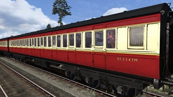 TS Marketplace: Caledonian Railway 65ft Grampian BR Crimson & Cream Coach Pack Add-On — screenshot 5