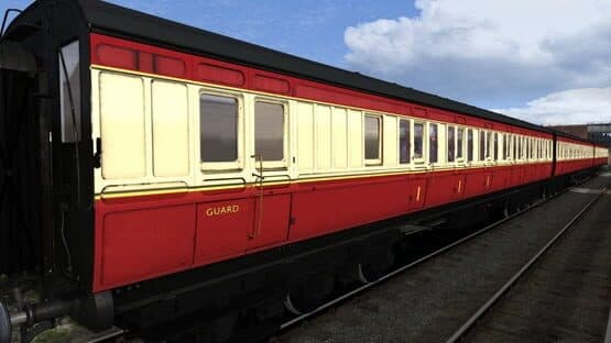 TS Marketplace: Caledonian Railway 65ft Grampian BR Crimson & Cream Coach Pack Add-On — screenshot 6