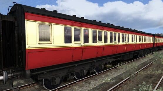 TS Marketplace: Caledonian Railway 65ft Grampian BR Crimson & Cream Coach Pack Add-On — screenshot 7