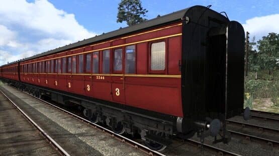 TS Marketplace: Caledonian Railway 65ft Grampian LMS Period 3 Coach Pack — screenshot 1
