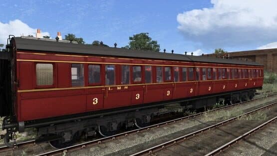 TS Marketplace: Caledonian Railway 65ft Grampian LMS Period 3 Coach Pack — screenshot 2