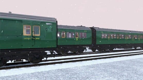 TS Marketplace: Maunsell 59ft Low Window Corridor Coach Pack Southern Malachite Green — screenshot 3