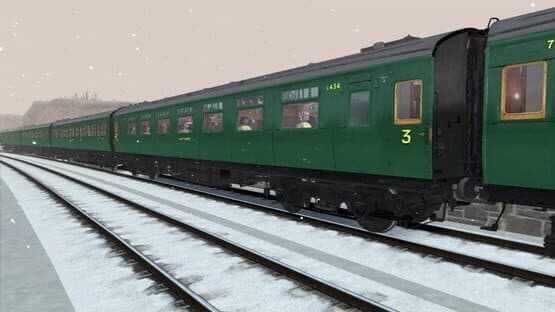 TS Marketplace: Maunsell 59ft Low Window Corridor Coach Pack Southern Malachite Green — screenshot 4