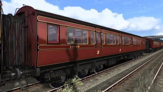 TS Marketplace: Caledonian Railway 65ft Grampian LMS Period 1 Coach Pack — screenshot 1