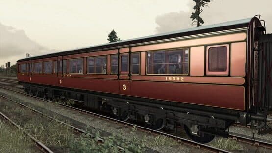 TS Marketplace: Caledonian Railway 65ft Grampian LMS Period 1 Coach Pack — screenshot 4
