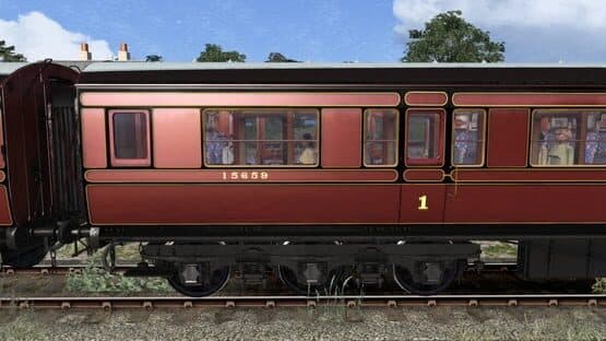 TS Marketplace: Caledonian Railway 65ft Grampian LMS Period 1 Coach Pack — screenshot 5