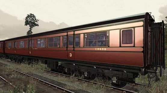 TS Marketplace: Caledonian Railway 65ft Grampian LMS Period 1 Coach Pack — screenshot 7