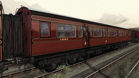 TS Marketplace: Caledonian Railway 65ft Grampian LMS Period 1 Coach Pack — screenshot 8