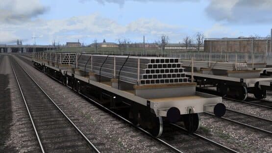 TS Marketplace: BDO 60T Unfitted Bogie Bolster Wagon Pack — screenshot 4