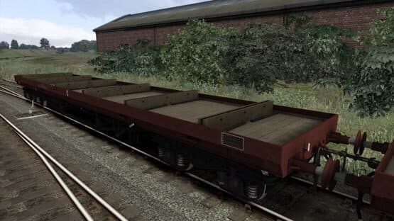 TS Marketplace: BDA 80t Bogie Bolster Wagon Pack — screenshot 8