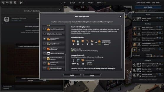 City of Gangsters: Bourbon Bootlegging — screenshot 3