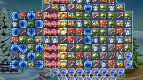Laruaville 4 Christmas Match 3 Puzzle — screenshot 1