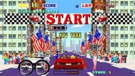 3D Turbo OutRun — screenshot 1
