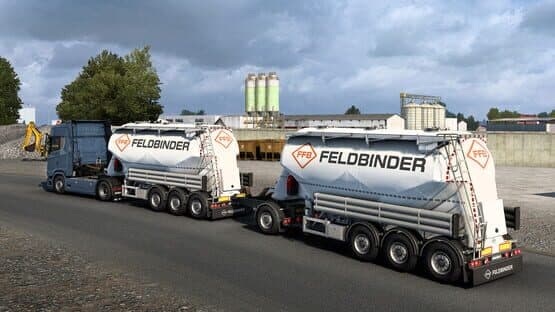 Euro Truck Simulator 2: Feldbinder Trailer Pack — screenshot 1