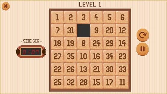Number Slide Puzzle — screenshot 1