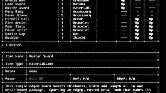 The Unofficial Squaresoft MUD — screenshot 3