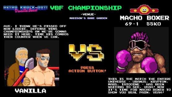 VanillaBeast: Retro Knock-Out! — screenshot 4