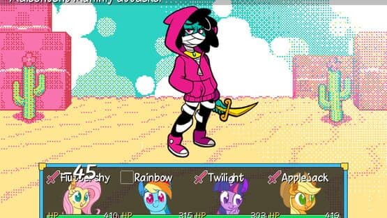 Super Lesbian Horse RPG — screenshot 1