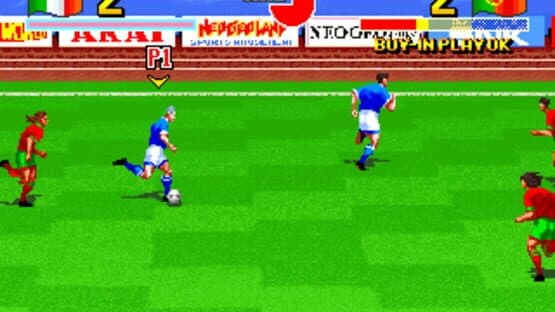 The Ultimate 11: SNK Football Championship — screenshot 1