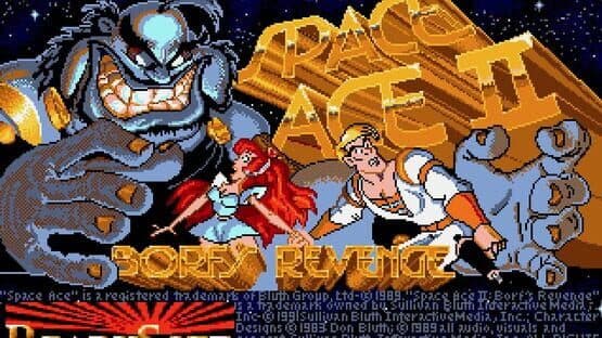 Space Ace II: Borf's Revenge — screenshot 1