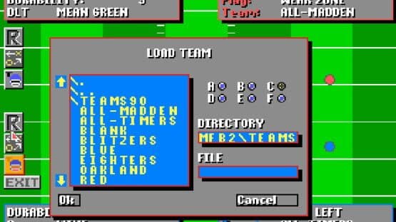 John Madden Football II — screenshot 2