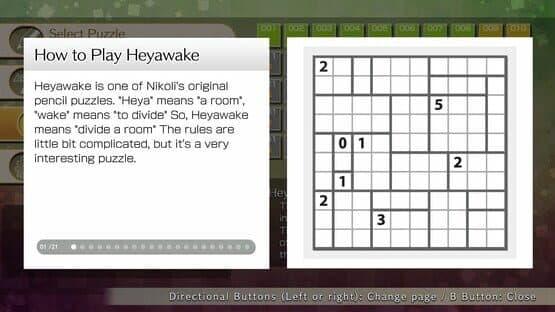 Puzzle by Nikoli W Heyawake — screenshot 3