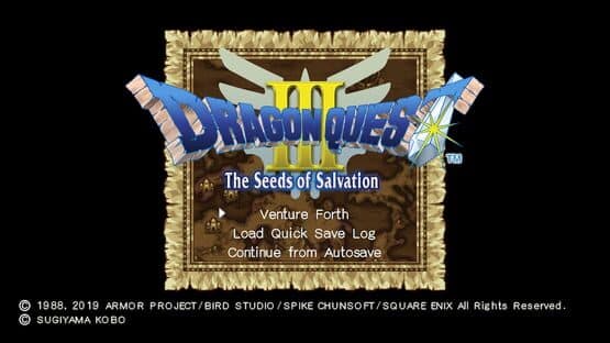 Dragon Quest III: The Seeds of Salvation — screenshot 1