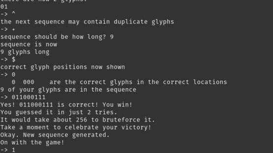 Glyph Guesser — screenshot 1