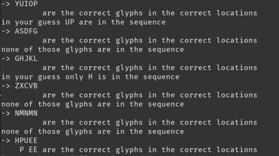 Glyph Guesser — screenshot 2