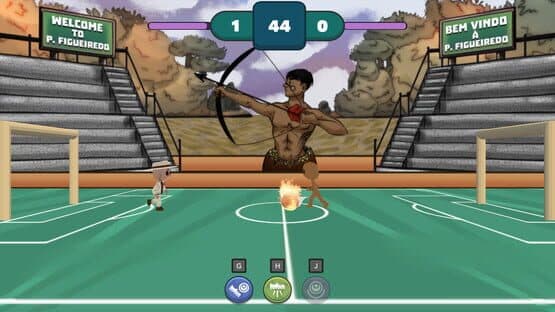 Lendas do Pebol: Mythic Football — screenshot 1