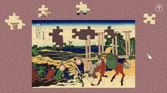 Jigsaw Masterpieces: Masterpieces of World - Ukiyo-e, Hokusai's Thirty-Six Views of Mt.Fuji Vol.1 — screenshot 1