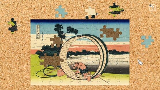 Jigsaw Masterpieces: Masterpieces of World - Ukiyo-e, Hokusai's Thirty-Six Views of Mt.Fuji Vol.1 — screenshot 3