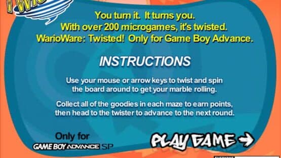 WarioWare: Twisted! - Marble Maze Game — screenshot 1