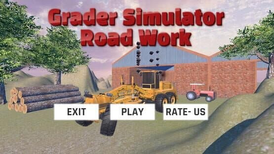 Grader Simulator: Road Work — screenshot 1